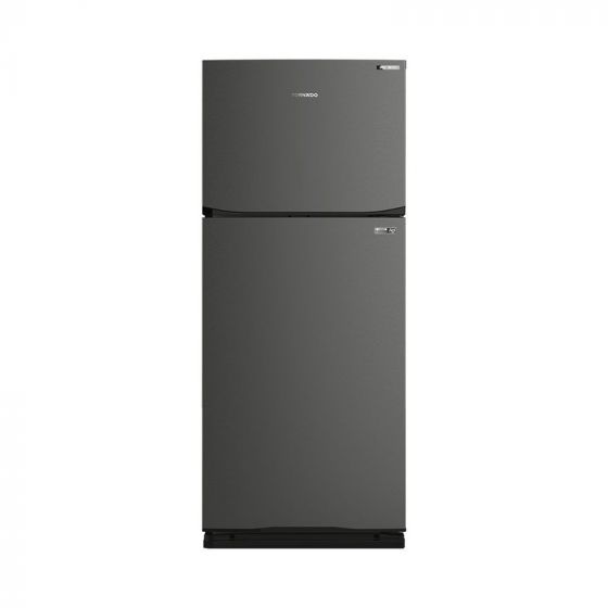 Tornado No Frost Top Frezeer Refrigerator, 450 Liters, Inverter, Dark Stainless Steel- RF-580TV-DST