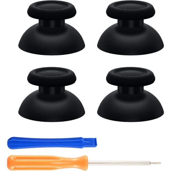 eXtremeRate Analog Stick Replacement For PS4 and PS5 Controllers - Black