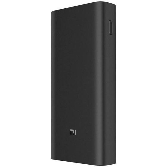 Xiaomi Mi 3 Pro Power Bank, 20000mAh, 3 Ports, Black - PLM07ZM