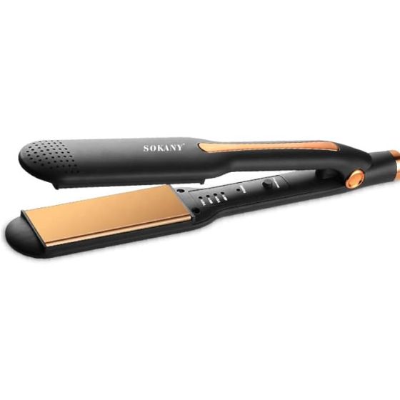 Sokany Hair Straightener, 750 F, Black - SK-993
