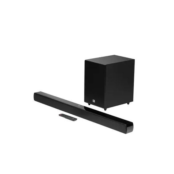 JBL Cinema SB170 Soundbar with Wireless Subwoofer, Black - JBLSB170BLKAS