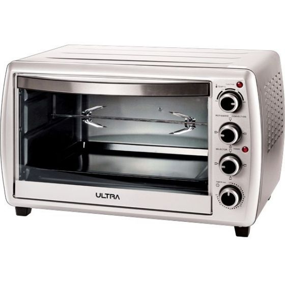 ULTRA Electric Oven, 55 Liter, 2000 Watt, Silver - UO55LFO