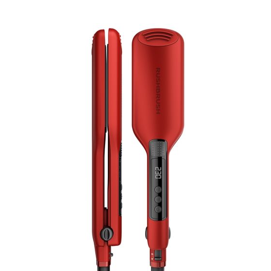 Rush Brush Wide Straightener, Red - X1 Wide
