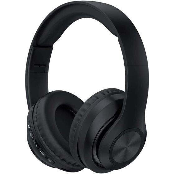 Riversong On Ear Bluetooth Headphone with Microphone, Black - EA205