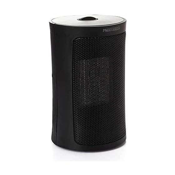 Media Tech Ceramic Heater, 1500 Watt, Black - MT-002