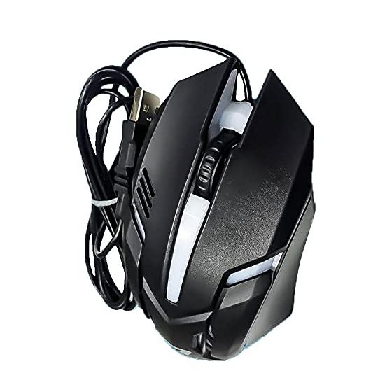 ماوس العاب سلكي زيرو، اسود - ZR-200