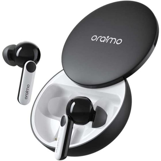 Oraimo FreePods 4 Earbuds with Noise Cancellation, Black - OEB-E105D