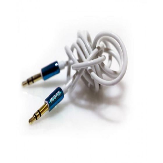 Iconz AUX Cable, 1 Meter, Blue/White - IMN-JC03L