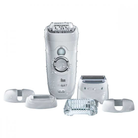 Braun Silk-epil 7 Epilator for Women, Wet and Dry, White - 7-561 