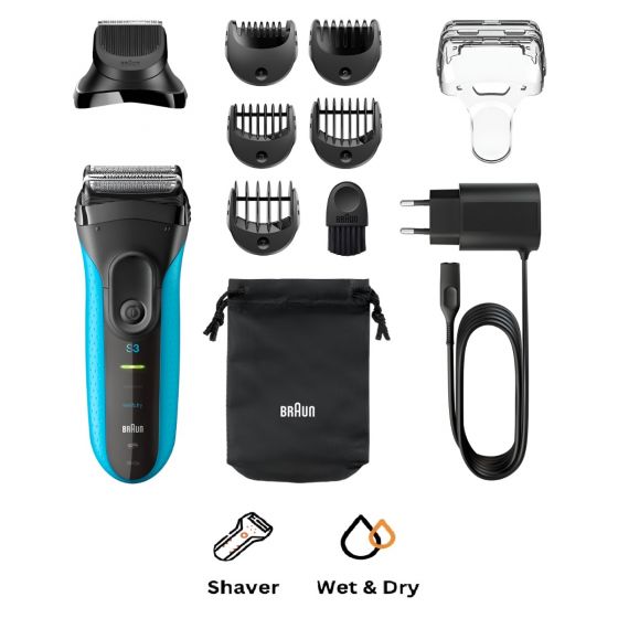 Braun Series 3 Shave And Style Wet And Dry Shaver - 3010BT