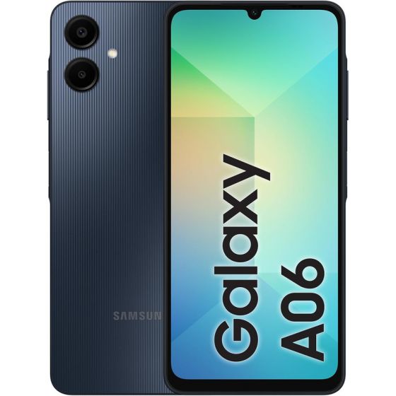 سامسونج جالكسي A06 بشريحتين، 64 جيجا، رام 4 جيجا، شبكة 4G LTE - اسود