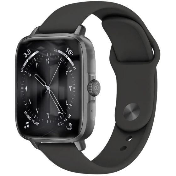 CardoO Smart Watch, Black Case and Strap - CEGWAT02