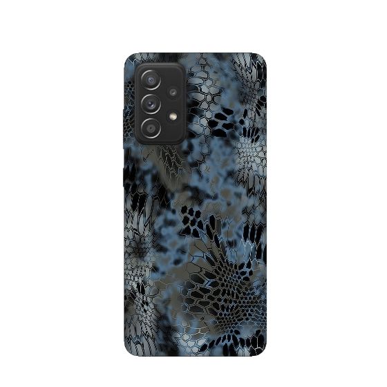 Leather Silicone Printed Back Cover for Samsung Galaxy A13 4G