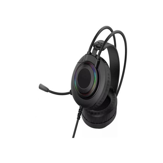 سماعة راس للالعاب بميكروفون، اسود - GM-106