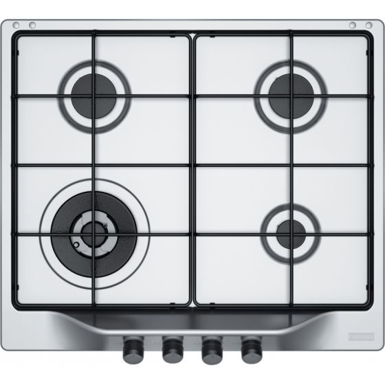 Franke Built-in Gas Hob, 60cm, 4 Burners, Stainless Steel - FHTL 604 3G TC XS E