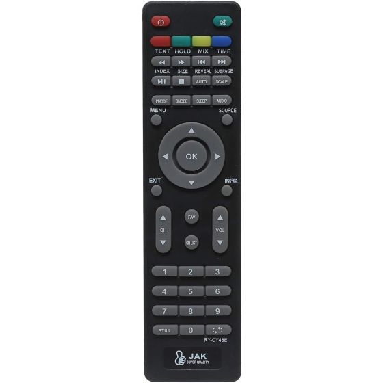 Remote Control for Jac TV - Black