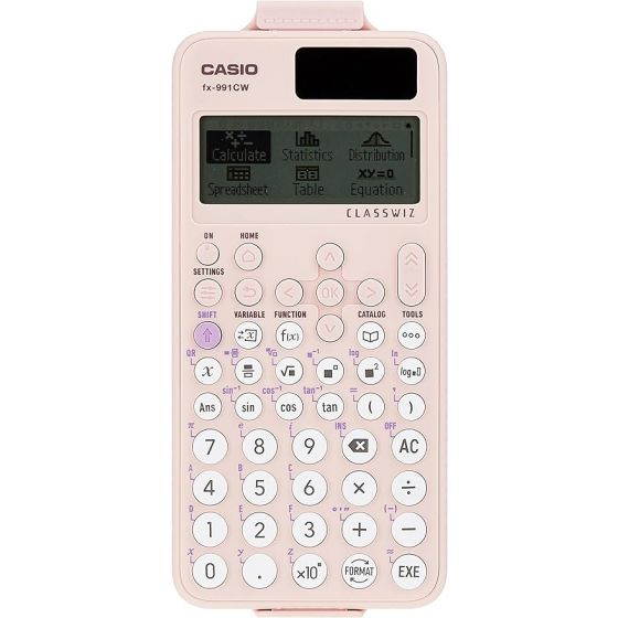 آلة حاسبة علمية قياسية كاسيو، بينك - fx-991CW-PK