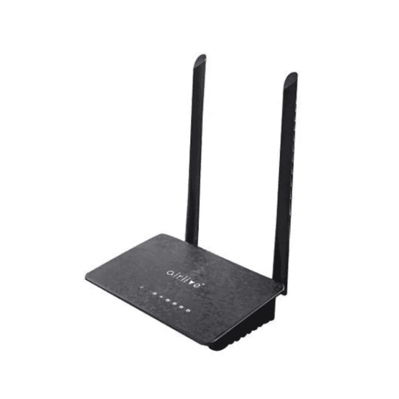 Airlive Wireless Router, 4 LAN ports, Black - N300