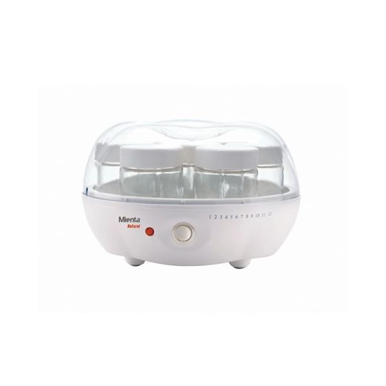 Mienta Natural Yoghurt Maker, 1.4 Liter, 7 Pots - YM17103A