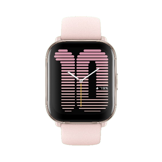 Amazfit Active Smart Watch - Petal Pink Case and Strap