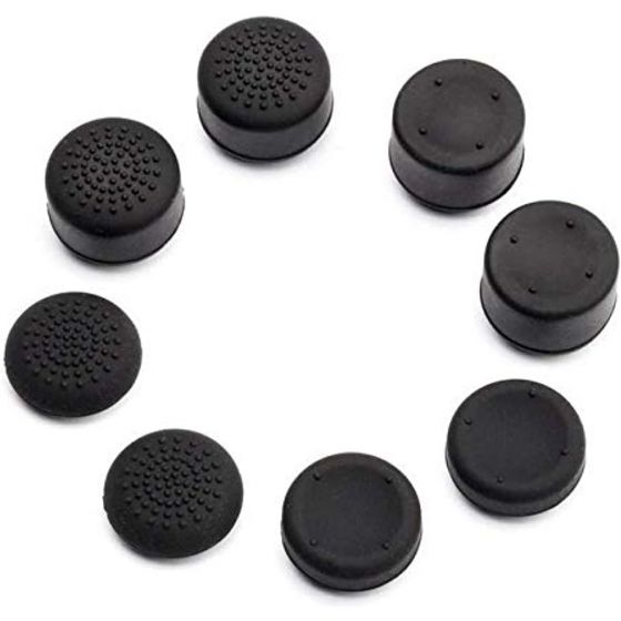 Silicone Thumb Grips For PlayStation 4 Controller - Black
