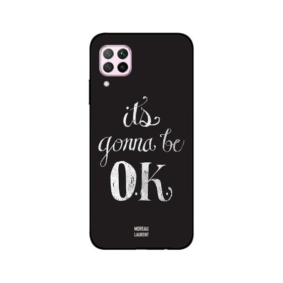 جراب ظهر مورو لورنت بطبعة عبارة It's Gonna Be Ok لهواوي نوفا 7i