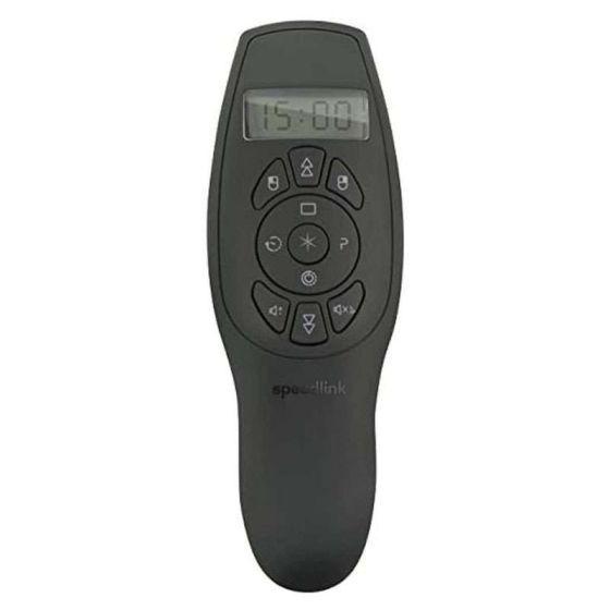 مؤشر عروض تقديمية لاسلكي سبيد لينك اكيوت سوبريم اير ماوس، اسود - SL-600402