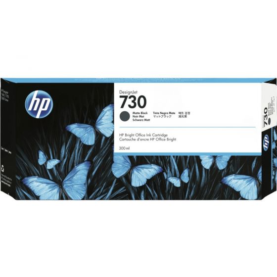 HP DesignJet 730 Ink Cartridge for HP DesignJet T1700 Printer Series, Matte Black - 3ED51A