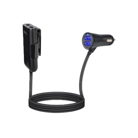 Car Charger, 8A - Black