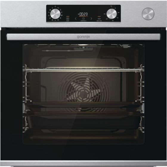 Gorenje Built-in Electric Oven, with Grill, 77 Liters, Black and Stainless Steel- BSA6737E15X