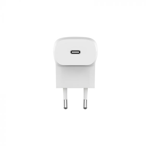Belkin Wall Charger, 20 Watt, USB-C Port - White