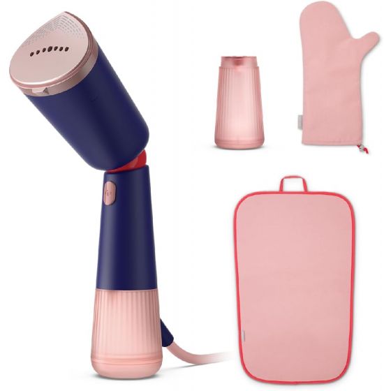Philips Handheld Garment Steamer, 200ml, 1400 Watt, Blue and Pink - STH 5030-20
