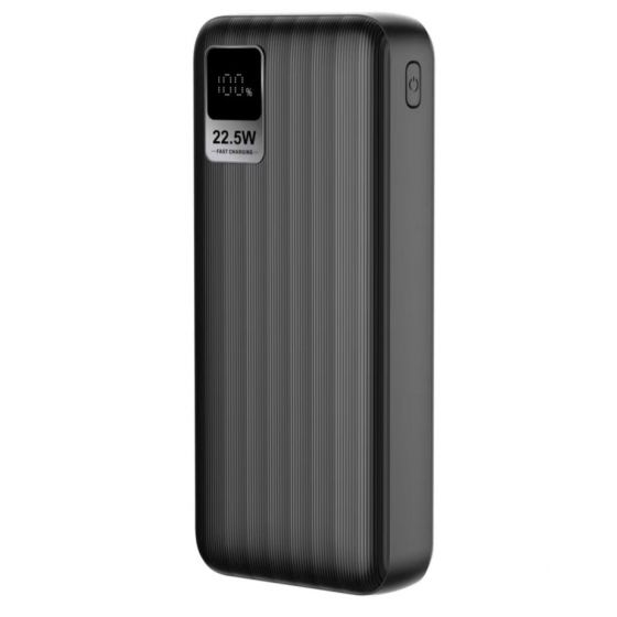 Matrix S20 Power Bank, 20000 mAh, 3 Ports, Black