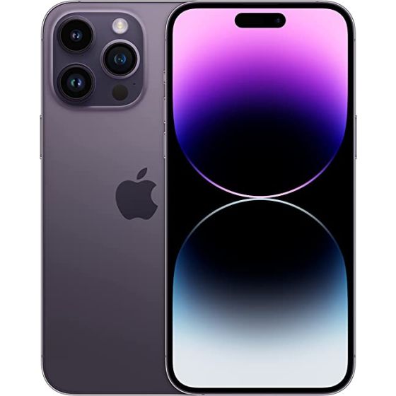 Apple iPhone 14 Pro Max Dual SIM, 256GB, 6GB RAM, 5G - Deep Purple 