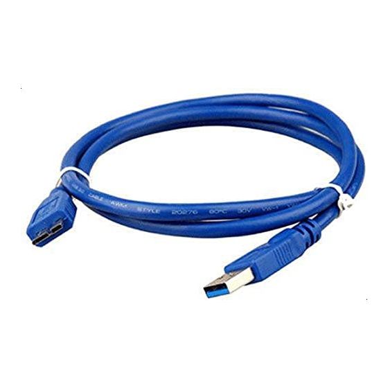 كابل USB الى مايكرو ،2متر -ازرق