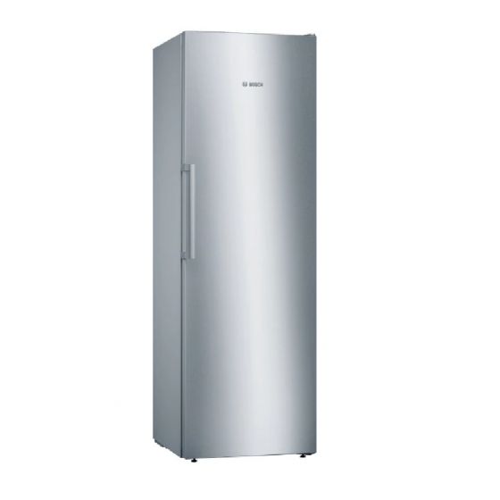 Bosch Serie 4 Freestanding Refrigerator, Defrost, 1 Door, 348 Liter, Silver - KSV36VI3E8