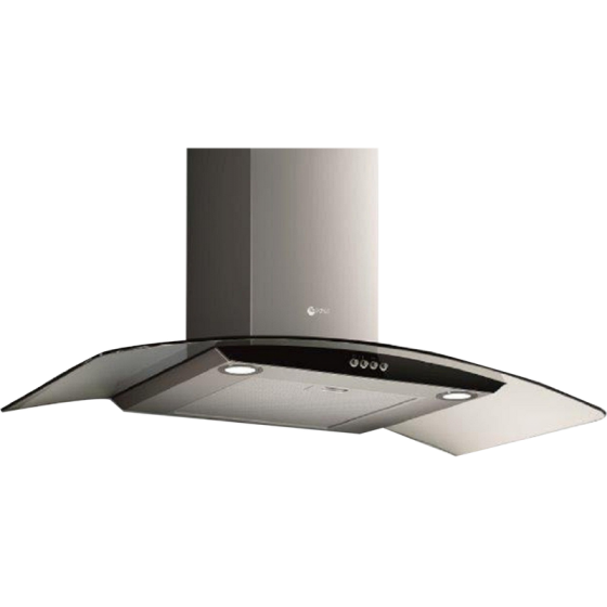 Turboair Irsi Built-in Hood, 90 cm - Stainless steel
