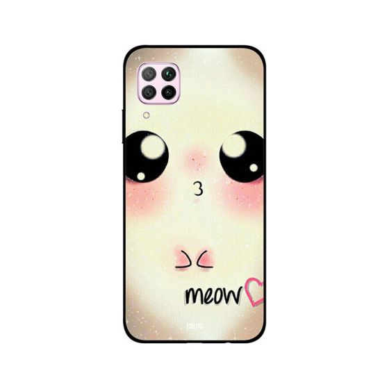Cielito Cute Meow Eyes Printed Back Cover for Huawei Nova 7i