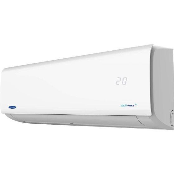 Carrier Optimax Pro Digital Split Air Conditioner, 2.25 HP, Cooling and Heating, Inverter Motor, White - QHCT18DN