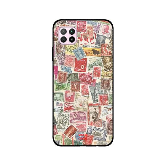 Moreau Laurent Sticker Tickets Printed Back Cover for Huawei Nova 7i