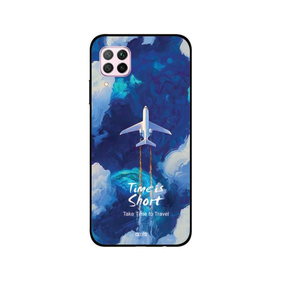 Cielito TimeIs Short Printed Back Cover for Huawei Nova 7i