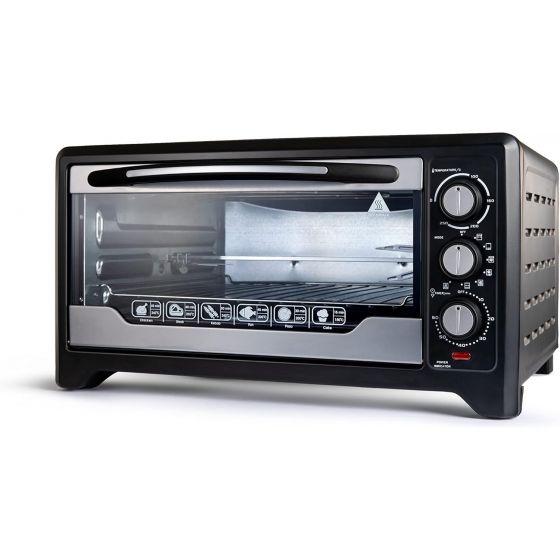 فرن كهرباء ساري، 45 لتر، 2000 وات، اسود - SRT-OBK31004