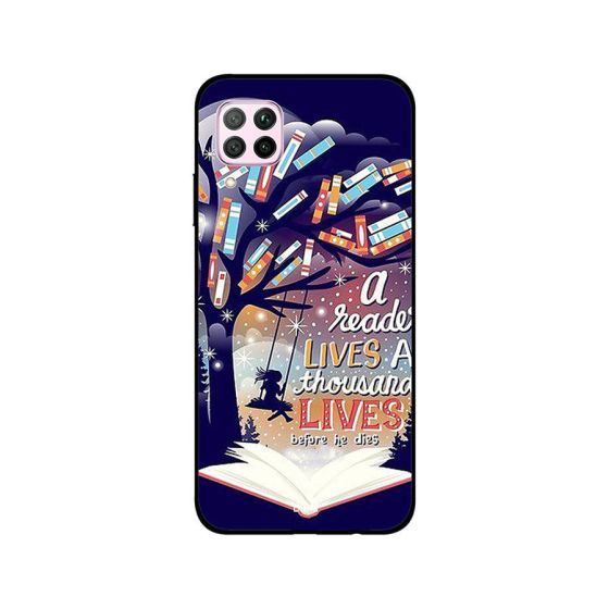 Cielito A Reader Lives Thousand Before He Dies Printed Back Cover for Huawei Nova 7i