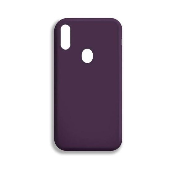 StraTG Silicon Back Cover for Huawei Y6 2019 and Y6 Pro - Dark Purple
