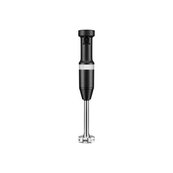 KitchenAid Hand Blender with Attachments, 1 Liter, 180 Watt, Matte Black - 5KHBV83