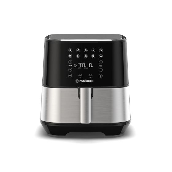 Nutricook Digital Air Fryer 2, 5.5 Liters, 1700 Watt, Silver - NCAF205K 