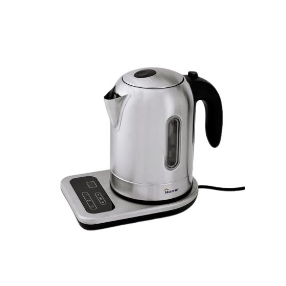 Home Electric Kettle, 1.7 Liters, 1850 Watt - Silver