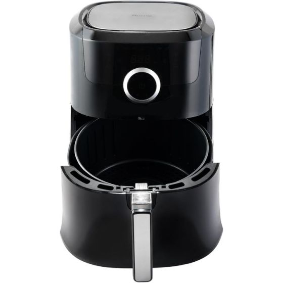 Home Air Fryer, 6 Liters, 1800 Watt, Black and Silver - AF1107