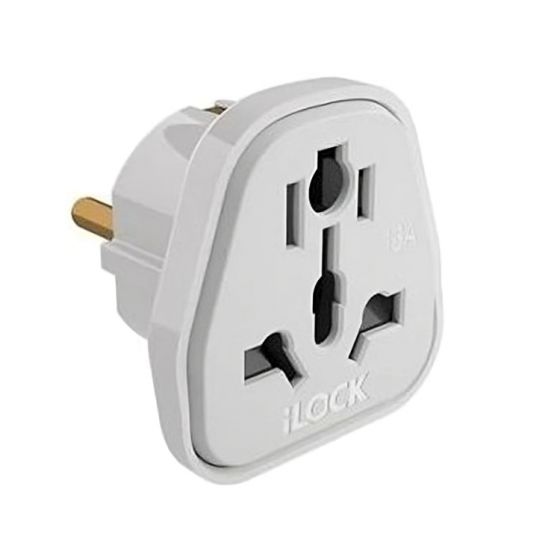 iLOCK Converter, 1 Triple Port, 3500 Watt - White
