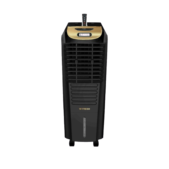 Fresh Turbo Digital Air Cooler, 25 Liter, Black-FA-V25DB